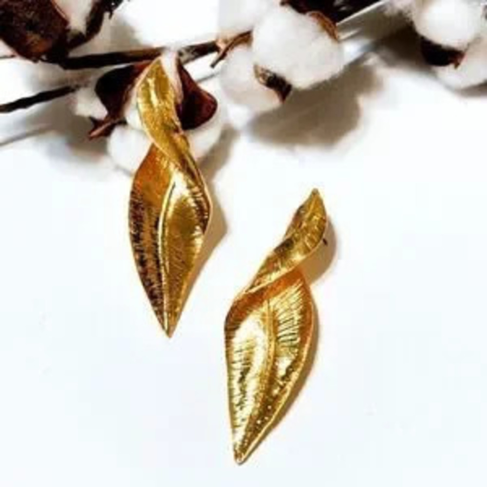 Leaf drop Earrings?N73